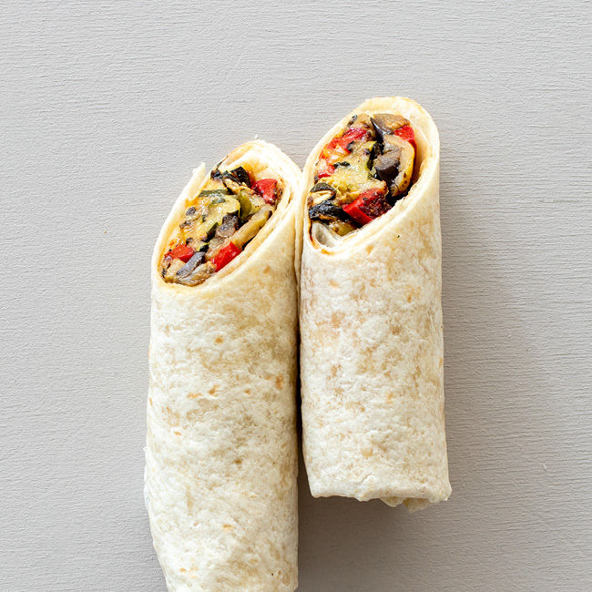 wrap légumes d'été