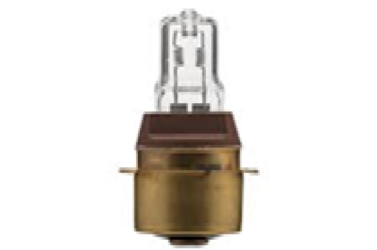 Quartz halogen miniature incandescent lamp