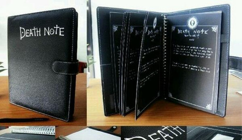 death note card binder 