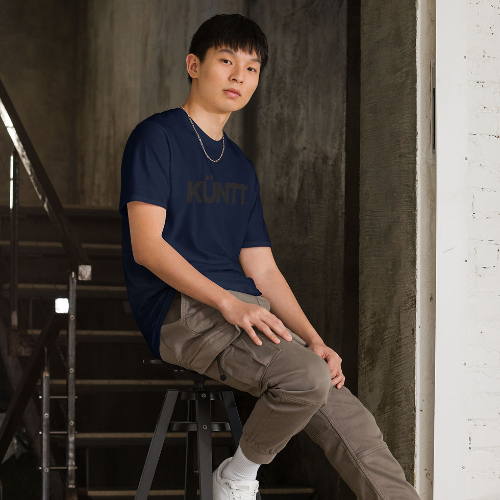 Thumbnail: KÜNTT 'Black Logo' Softstyle Tee