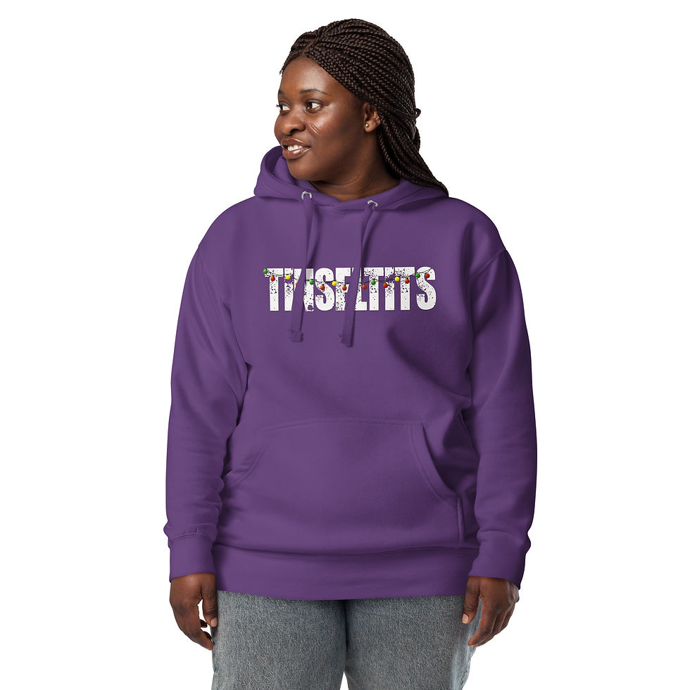 Thumbnail: Tinseltits 'Balls' Luxury Xmas Hoodie