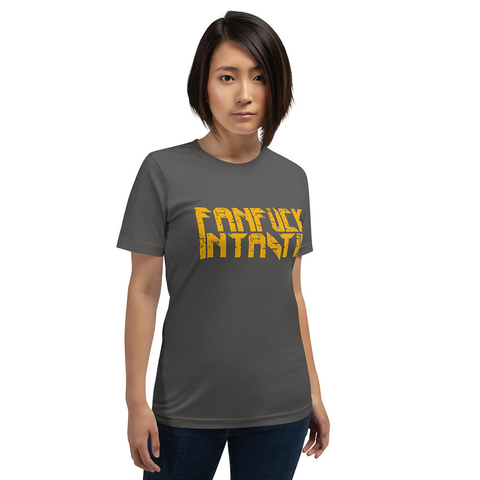 Thumbnail: Fanfuckintastic 'Metal' Yellow Classic Tee