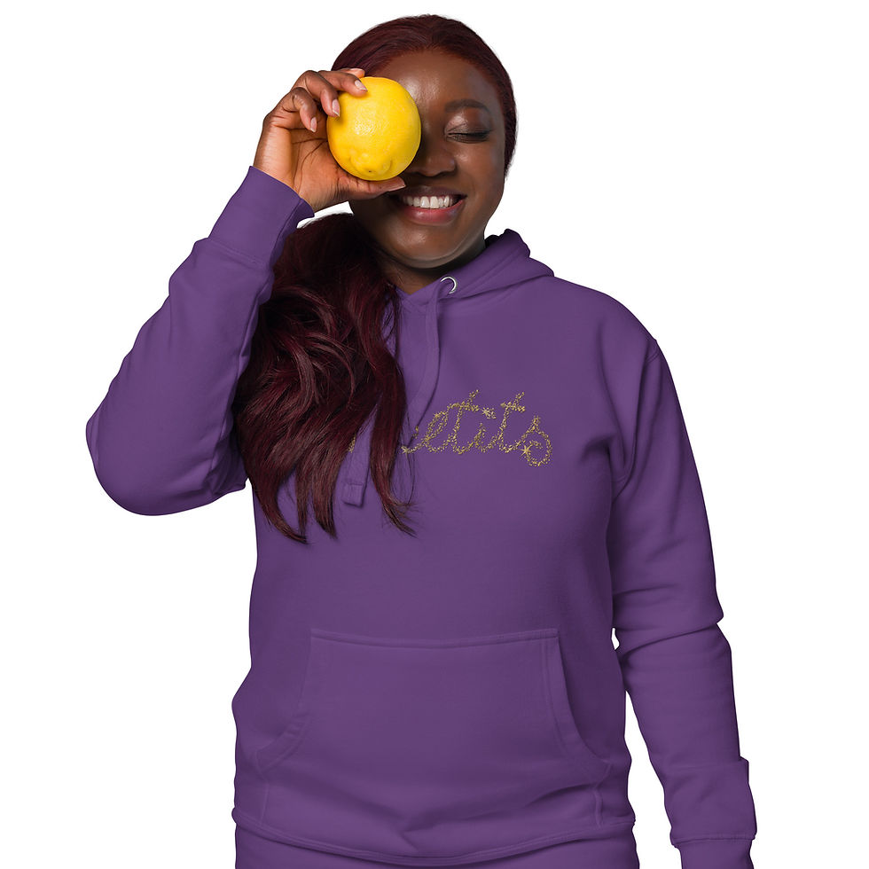 Thumbnail: Tinseltits 'Sparkle' Luxury Xmas Hoodie