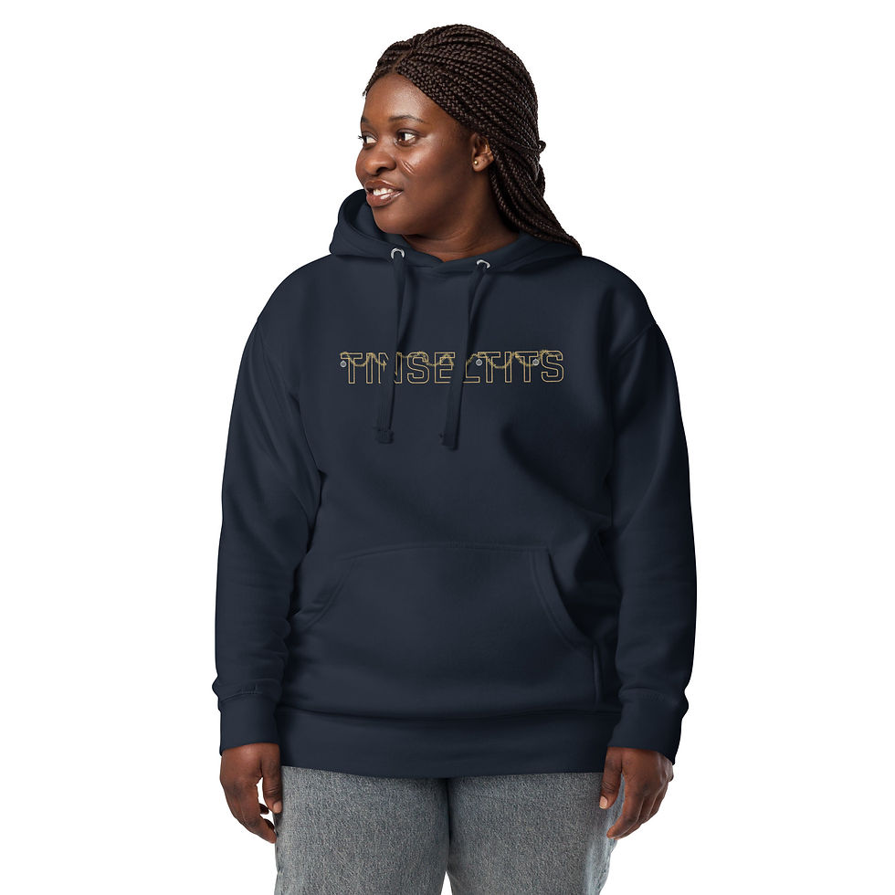 Thumbnail: Tinseltits "Tints & Balls' Xmas Luxury Hoodie