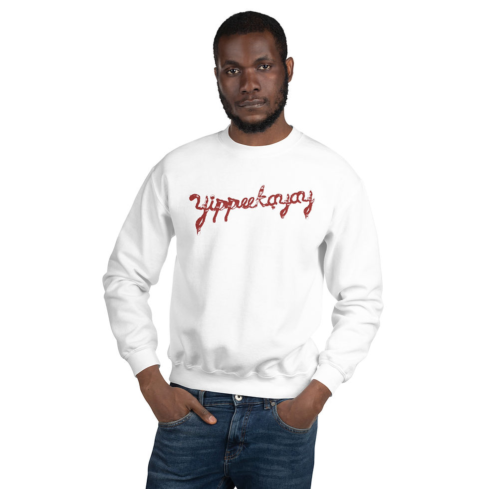Thumbnail: Yippeekayay '2 Bullets Left' Double Sided Sweatshirt