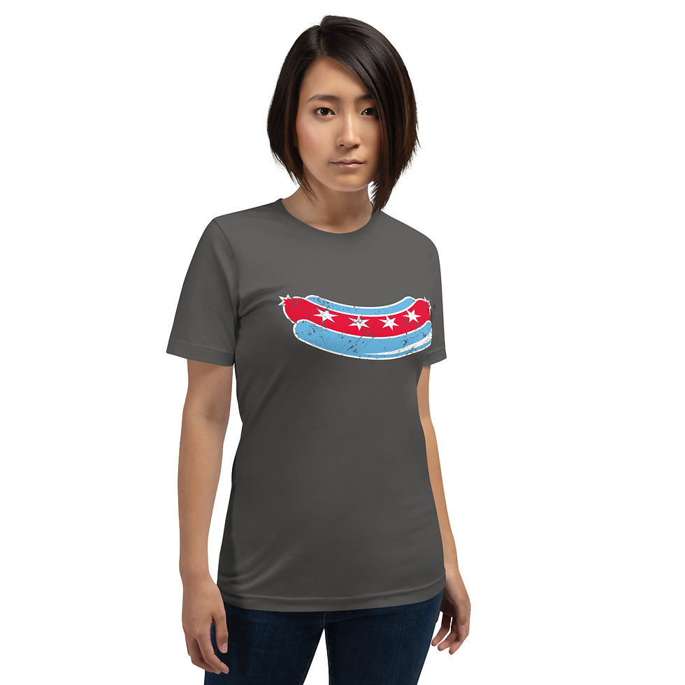 Thumbnail: 'Star-spangled Weiner' Distressed Classic Tee