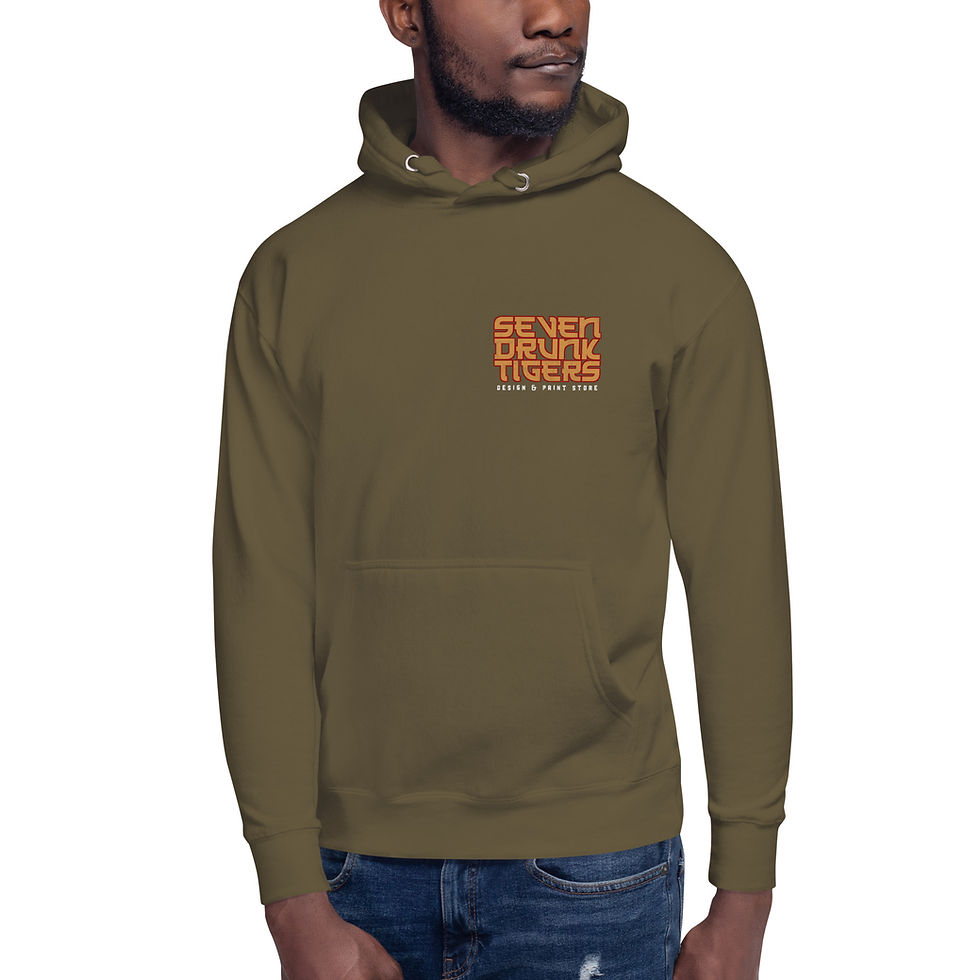 Thumbnail: Seven Drunk Tigers 'Take Your Best Shot' Luxury Hoodie
