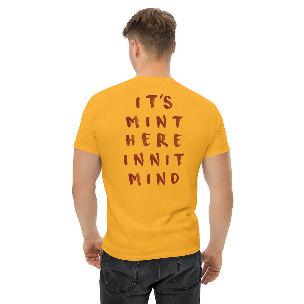 Thumbnail: Bristol 'It's Mint Here Innit Mind' Double Sided Classic Tee
