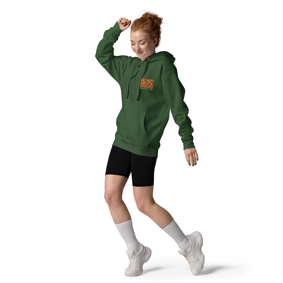 Thumbnail: Seven Drunk Tigers 'Answer The Call' Luxury Hoodie
