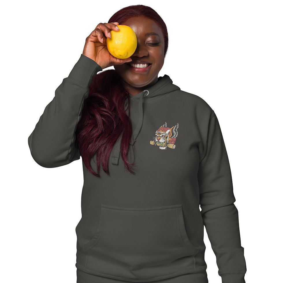 Thumbnail: Seven Drunk Tigers Xmas Luxury Hoodie (Dark)