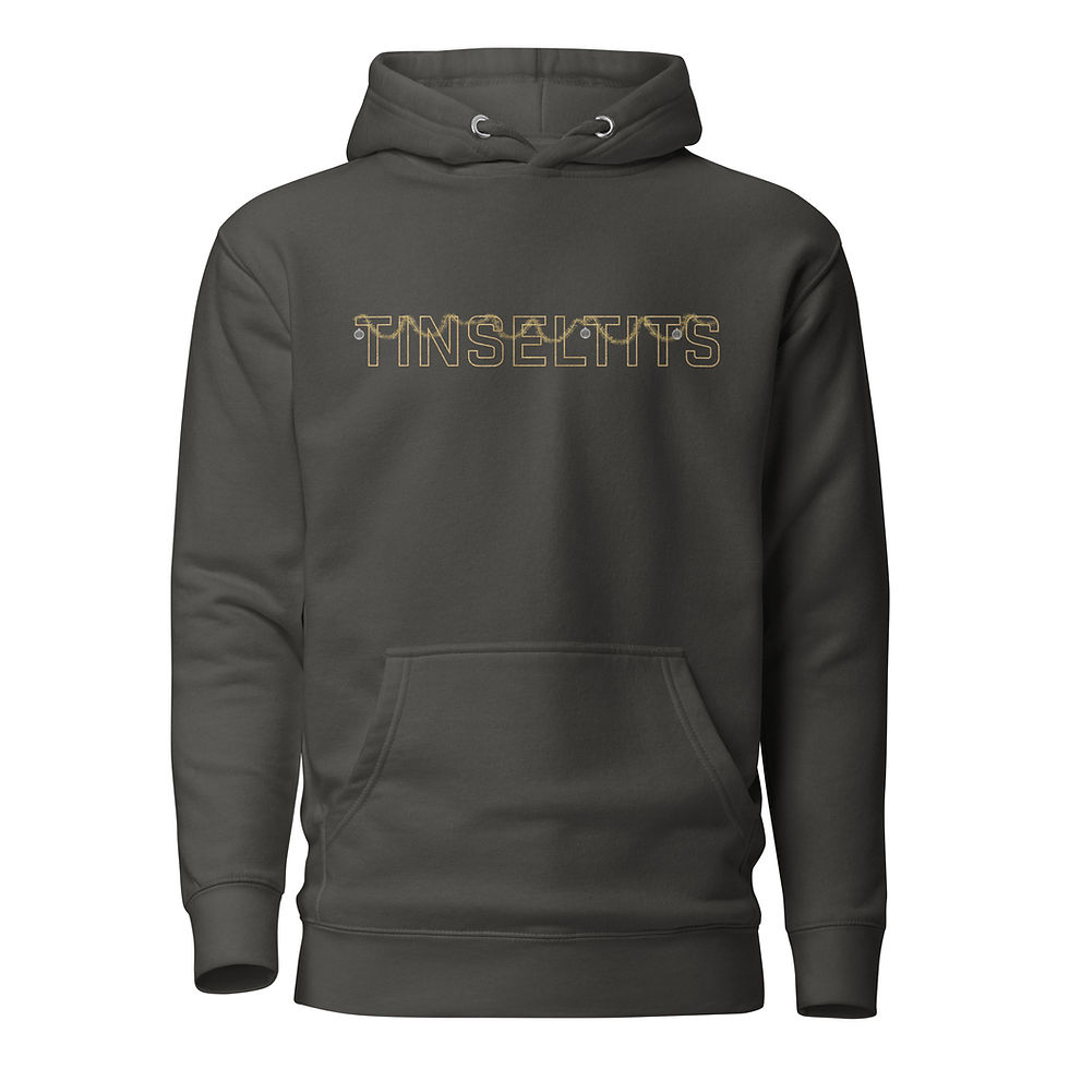 Thumbnail: Tinseltits "Tints & Balls' Xmas Luxury Hoodie