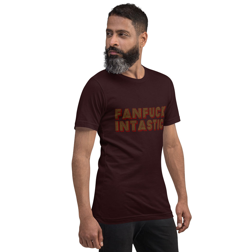 Thumbnail: Fanfuckintastic 'Artex' Red/Gold Classic Tee