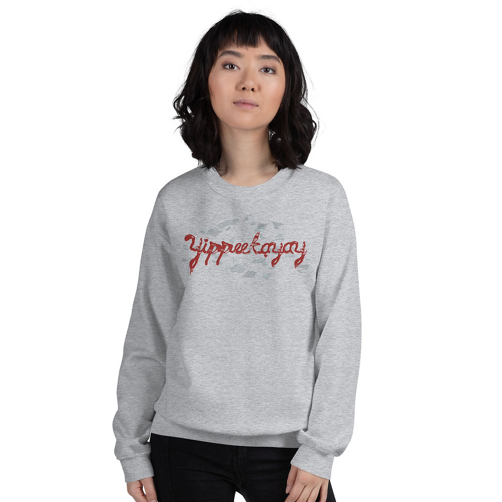Thumbnail: Yippeekayay 'Shieß Dem Fenster' Double Sided Sweatshirt