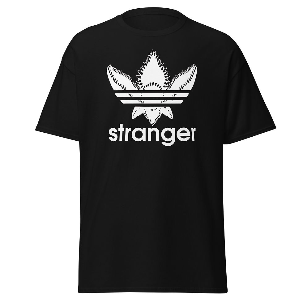Thumbnail: Stranger Sports 'White Demi 3 Stripe' Classic Tee