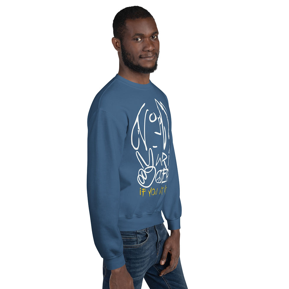 Thumbnail: John 'War is Over' Sweatshirt (Dark)