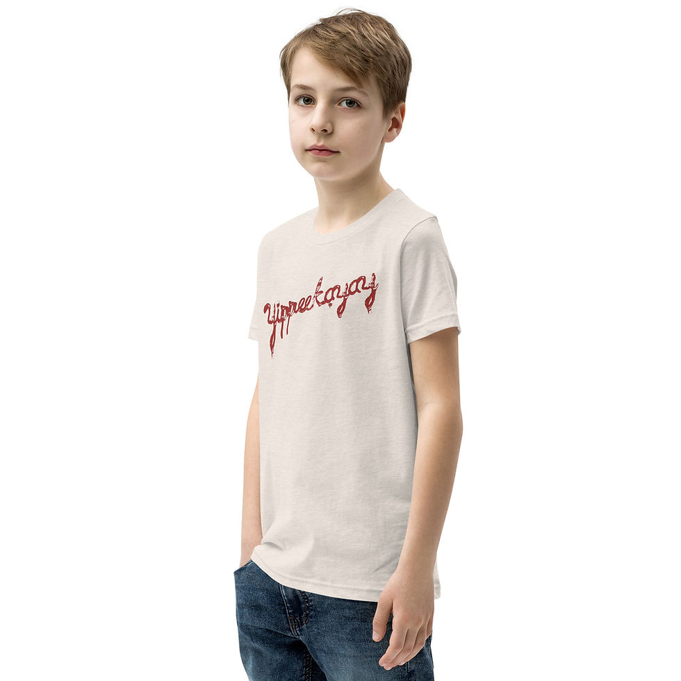 Thumbnail: Yippeekayay 'No Bullets Hans' Double Sided Kids Tee