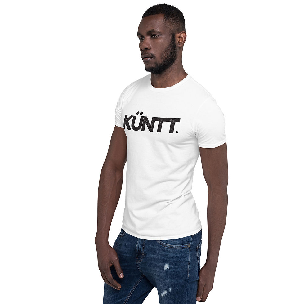 Thumbnail: KÜNTT 'Black Logo' Softstyle Tee