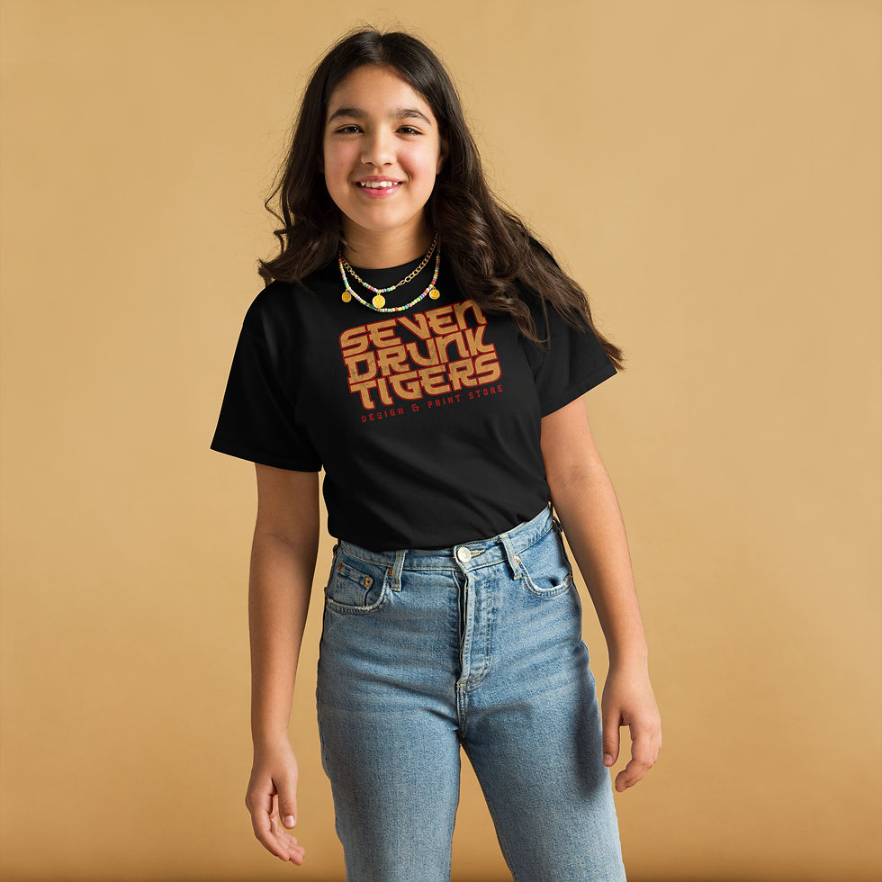 Thumbnail: Seven Drunk Tigers Kids Tee
