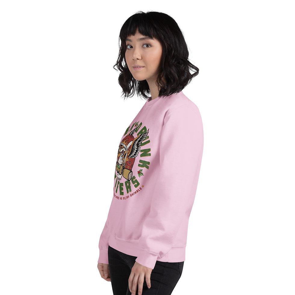 Thumbnail: Seven Drunk Tigers Xmas Jumper (Light)