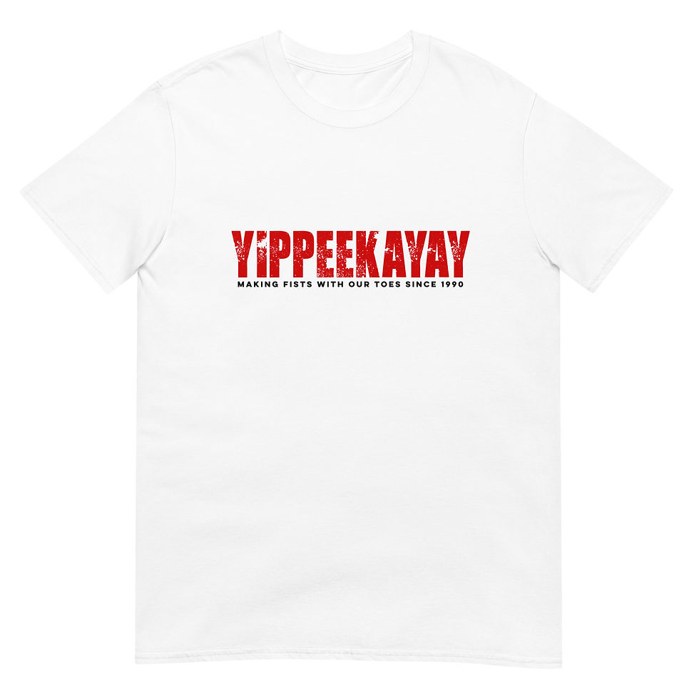 Thumbnail: Die Hard 'Yippeekayay' Double Sided Softstyle Tee