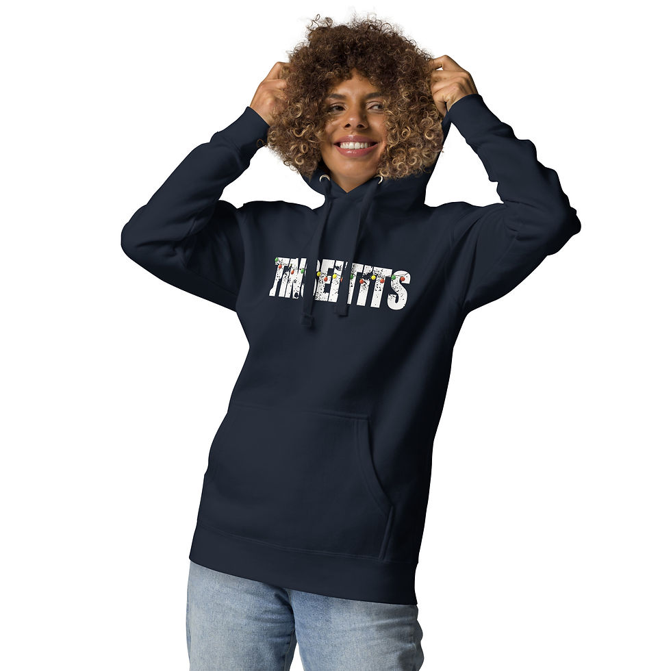 Thumbnail: Tinseltits 'Balls' Luxury Xmas Hoodie