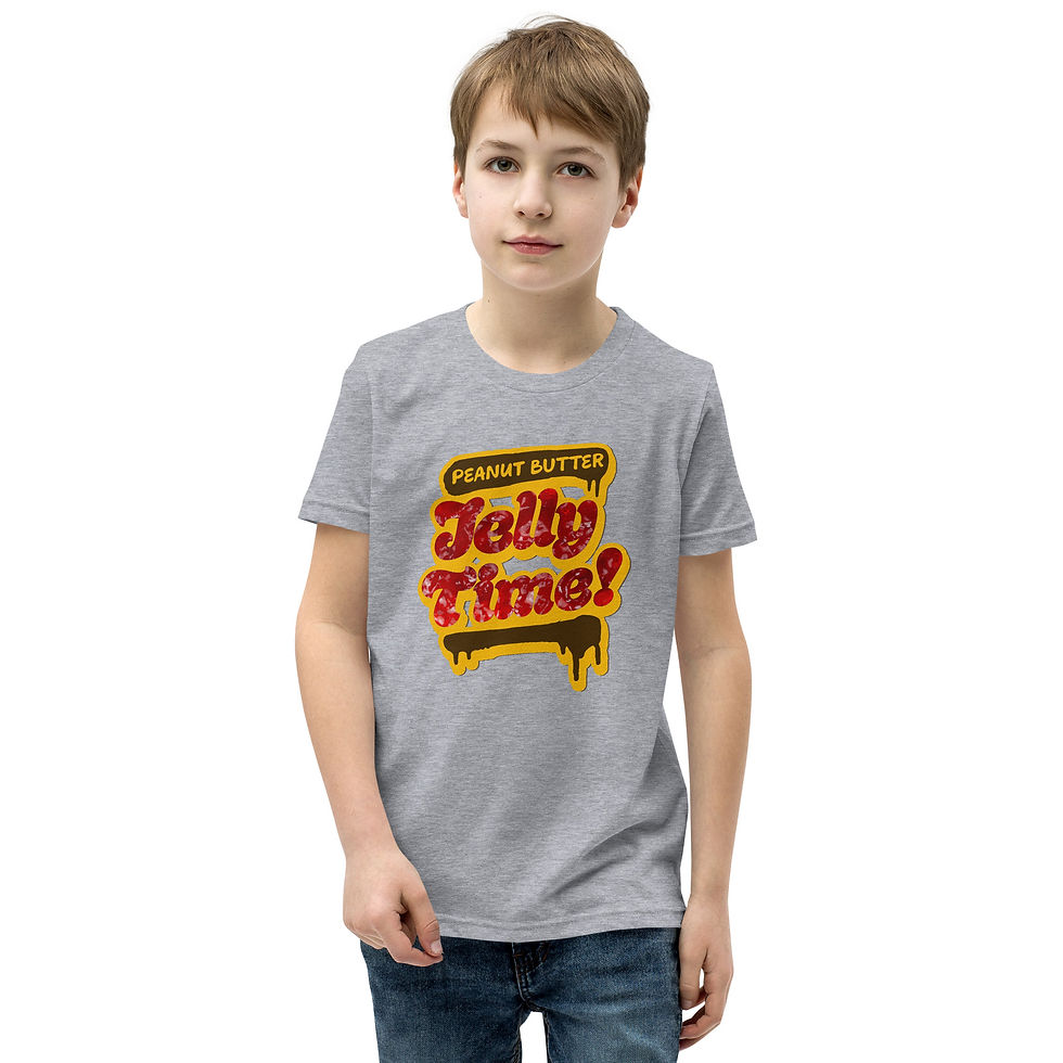 Thumbnail: Peanut Butter Jelly Time Kids Tee