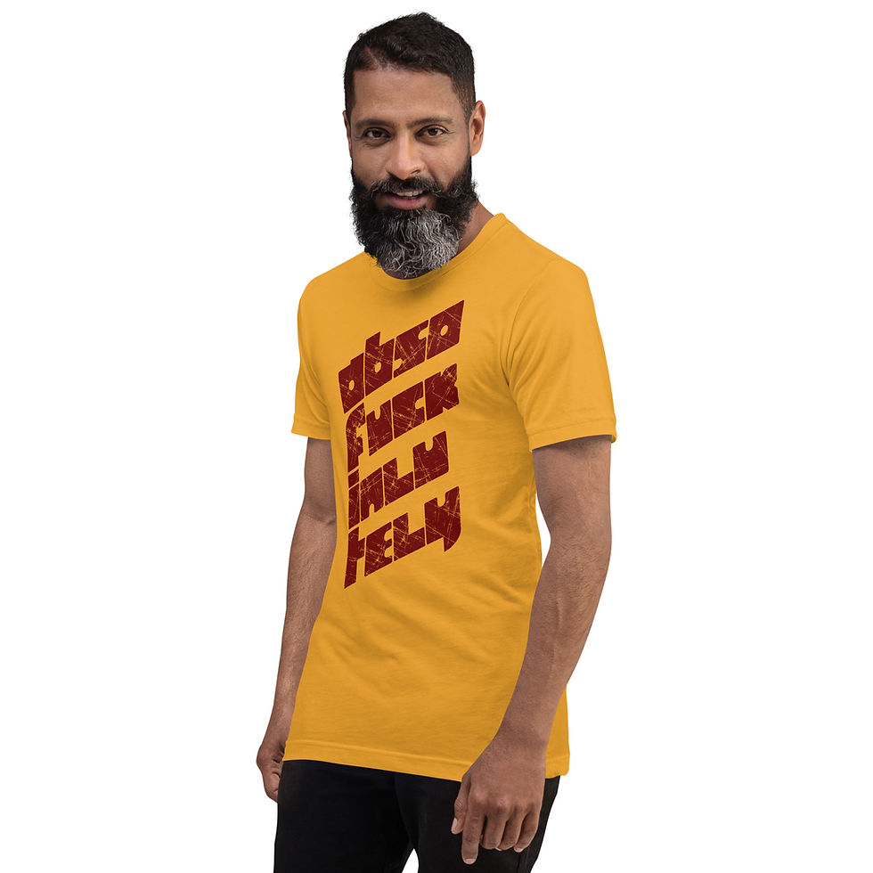 Thumbnail: Absofuckinlutely 'Scratch' Red Tee