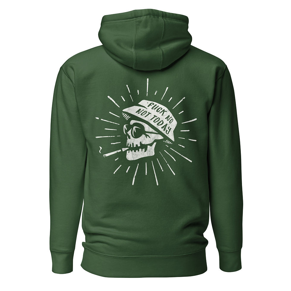 Thumbnail: Hunter 'F*ck No' Luxury Hoodie