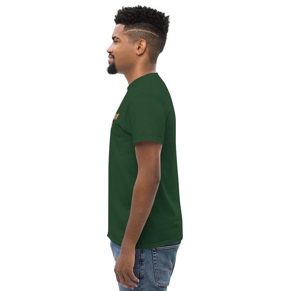 Thumbnail: Happy Birthday Jesus Tee (Red Trim)