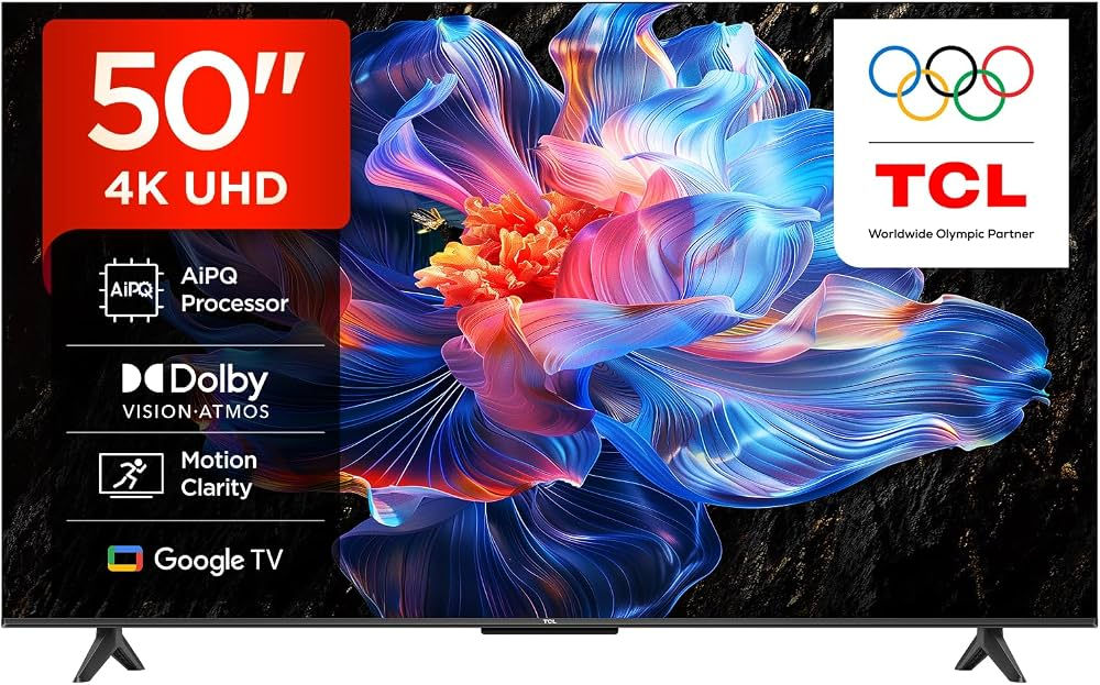 TCL 50V6-UK 50" 4K UHD Smart Freeview HD TV