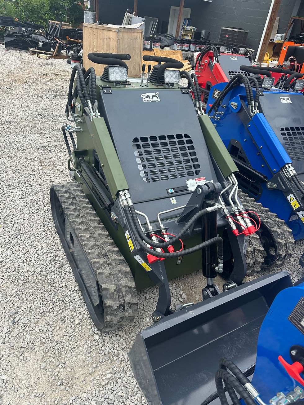 Thumbnail: Honey Badger HBS04 23hp V Twin gas engine 3 stage pump, 3 valve 1000lbs capacity