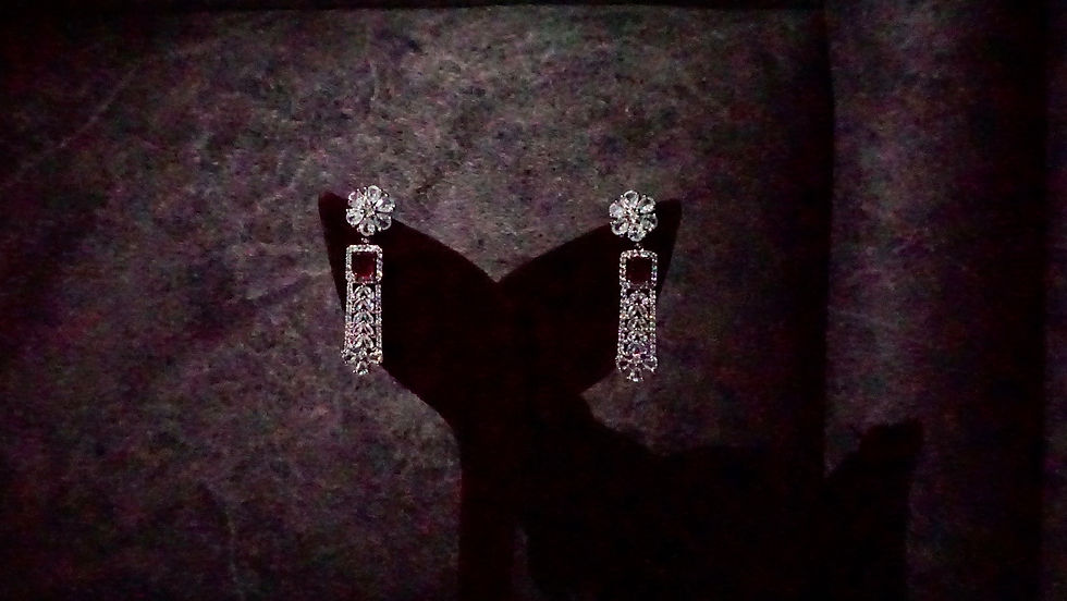 Thumbnail: Ruby Elegance Choker Necklace Set