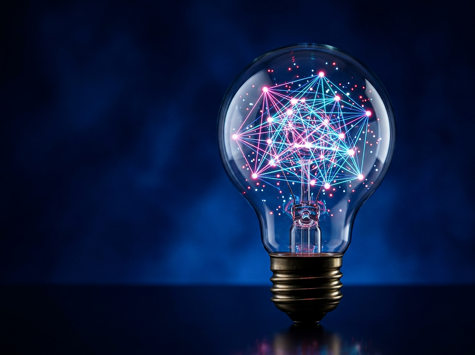 Image of a bulb with network connections inside.png