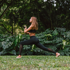 Yoga in the Garden