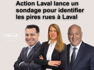 Action Laval lance un sondage pour identifier les pires rues à Laval