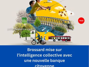 Brossard mise sur l’intelligence collective avec une nouvelle banque citoyenne