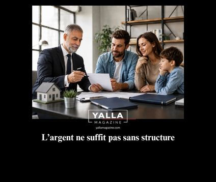 L’argent ne suffit pas sans structure
