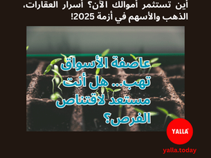أين تستثمر أموالك الآن؟ أسرار العقارات، الذهب والأسهم في أزمة 2025!