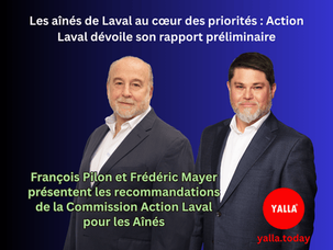 Les aînés de Laval au cœur des priorités : Action Laval dévoile son rapport préliminaire