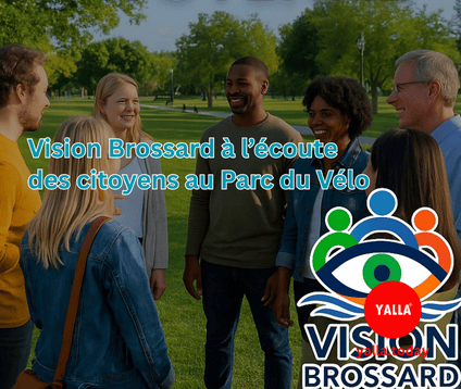Vision Brossard entame sa tournée citoyenne au Parc du Vélo
