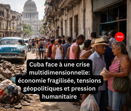 Cuba face à une crise multidimensionnelle: économie fragilisée, tensions géopolitiques et pression humanitaire