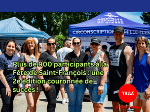 La fête de Saint-François illumine Laval : plus de 900 participants pour une 2e édition festive réussie!