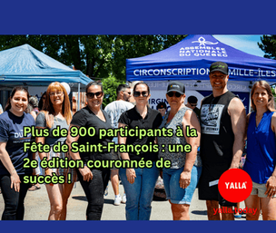 La fête de Saint-François illumine Laval : plus de 900 participants pour une 2e édition festive réussie!