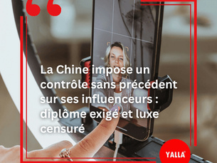La Chine impose un contrôle sans précédent sur ses influenceurs : diplôme exigé et luxe censuré