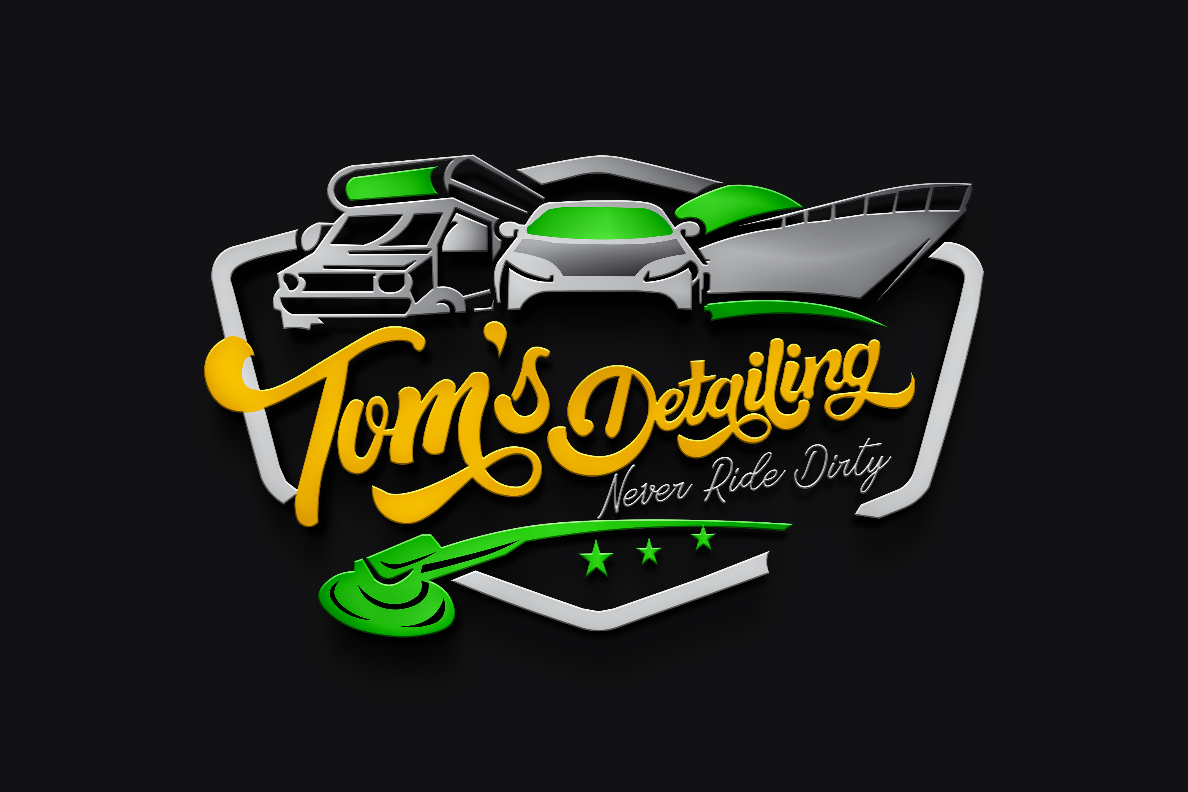Tom's Detailing, LLC. - Logo