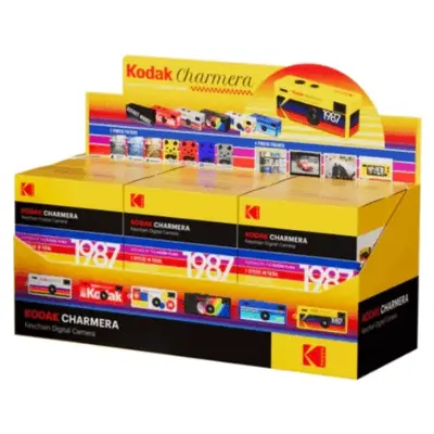 Kodak 柯達Charmera 鑰匙圈數位相機盲盒 整套6件 香港行貨 $280