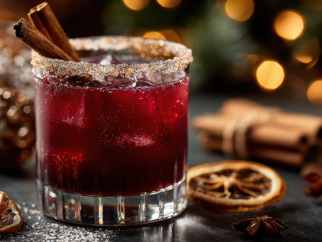 A holiday beverage