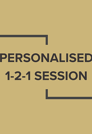 Personalised 1-2-1 Session - 30 Minutes
