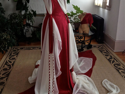 Art Gowns: Goddess Mnemosyne & the Nine Muses