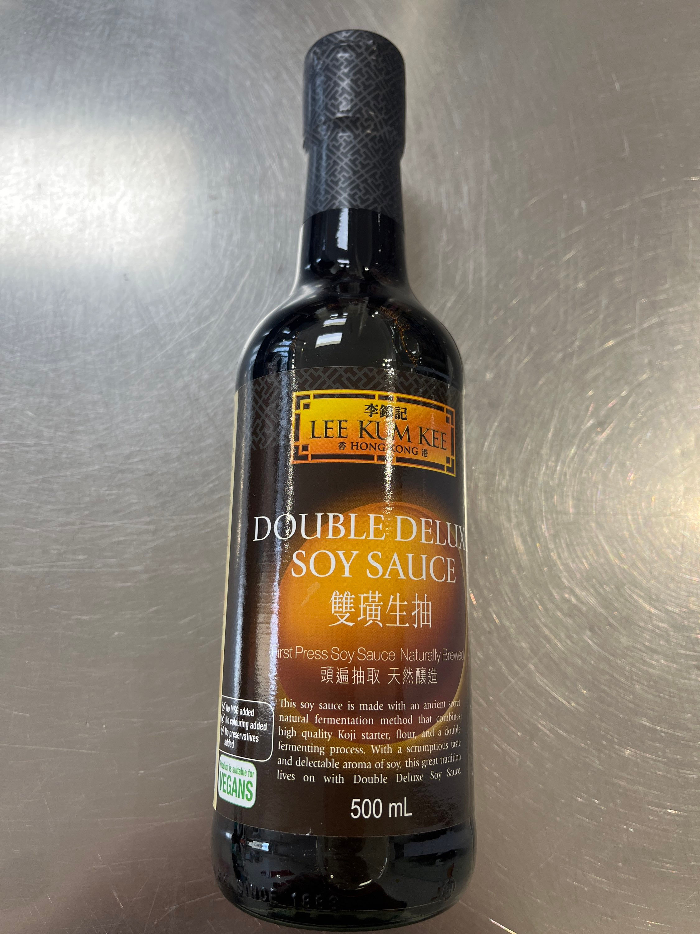LKK Double Delux Soy Sauce 500ml 李錦記雙璜生抽